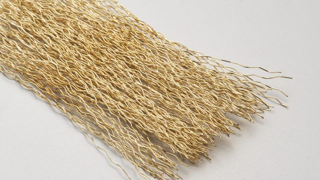 ขนลวดเหล็กชุบทองเหลือง - Brass Coated Steel Wire
