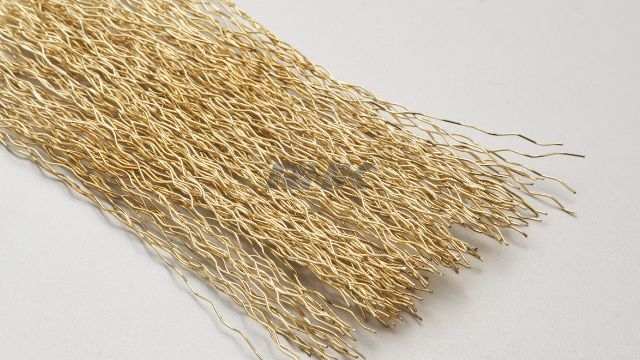 ขนลวดเหล็กชุบทองเหลือง - Brass Coated Steel Wire