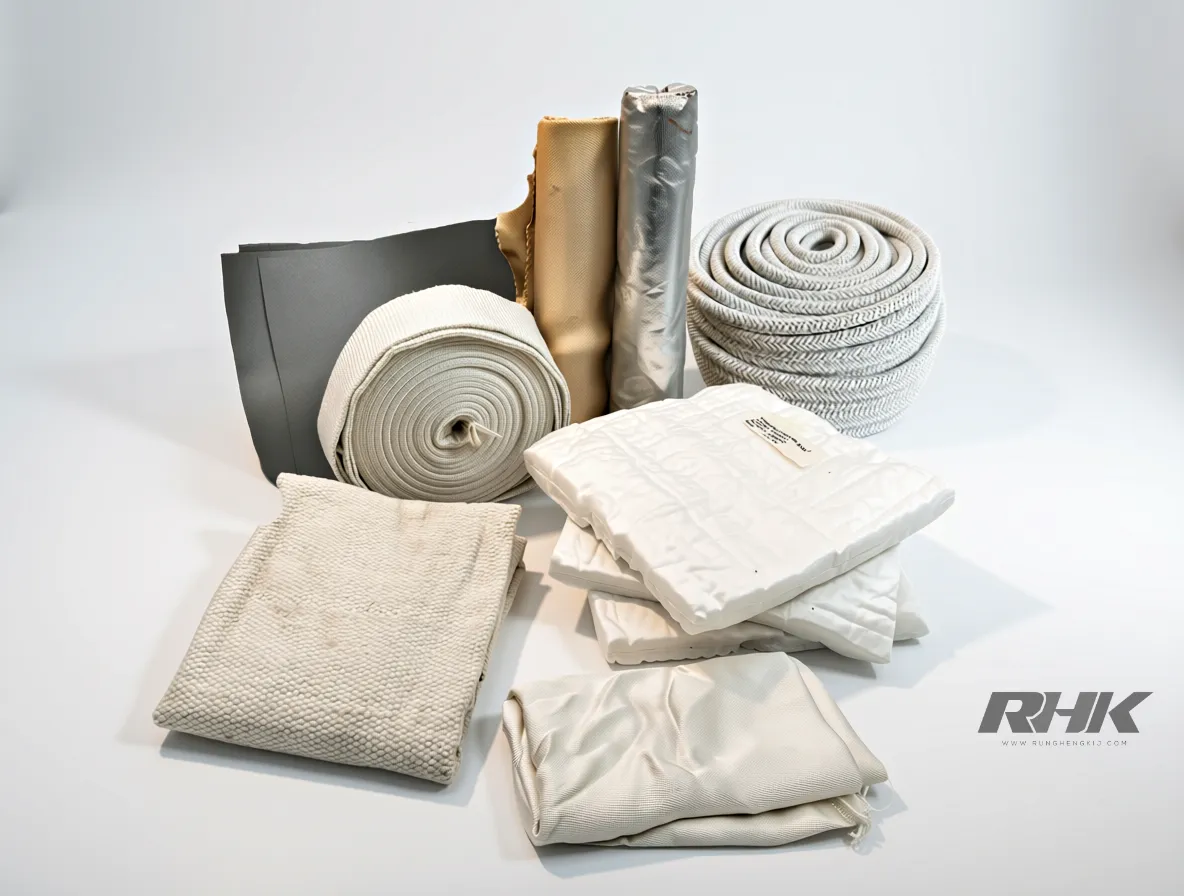 ฉนวนเซรามิคกันความร้อนสูง CERAMIC FIBER, FIBERGLASS, SILICA CLOTH, MICA SHEET
