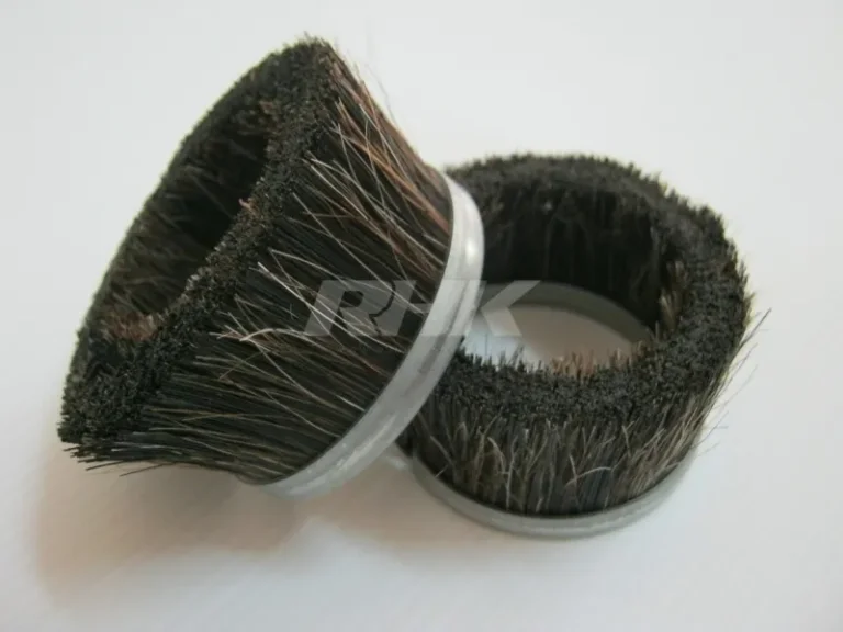 แปรงแถบรูปทรงถ้วยขนม้า Cup shaped strip brush horsehair