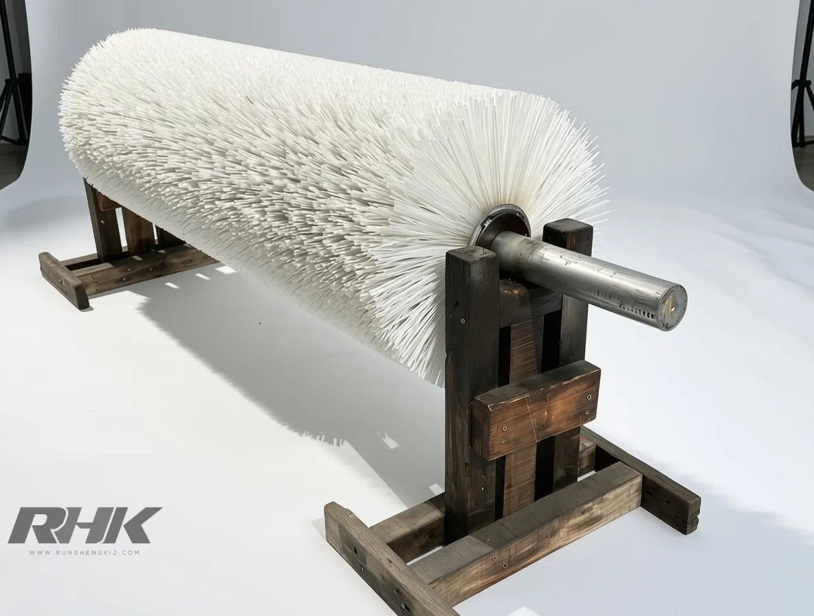 แปรงปัดถนนขนไนลอน Road Cleaning Disc Brushes