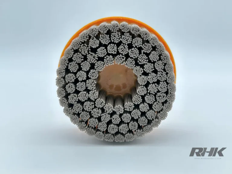 แปรงถ้วยขนไนลอนผสมสารขัด Abrasive Cup Brush