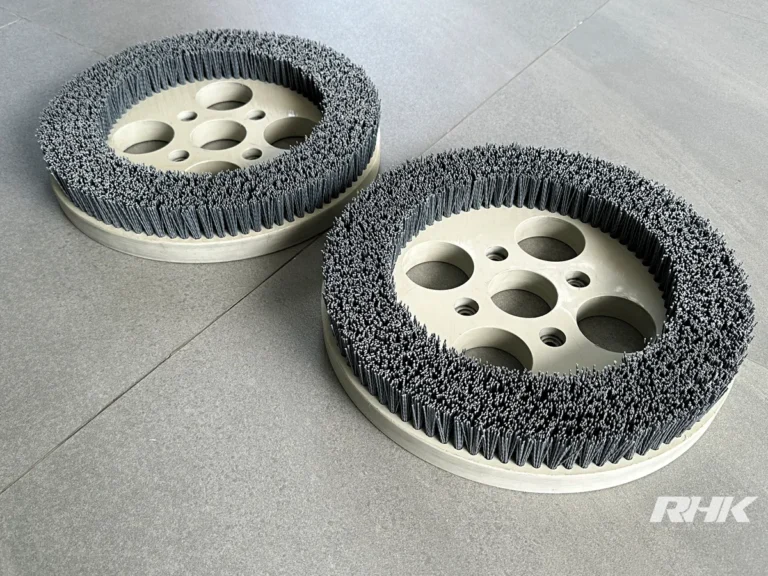 แปรงถ้วยขนไนลอนผสมสารขัด Abrasive Cup Brush