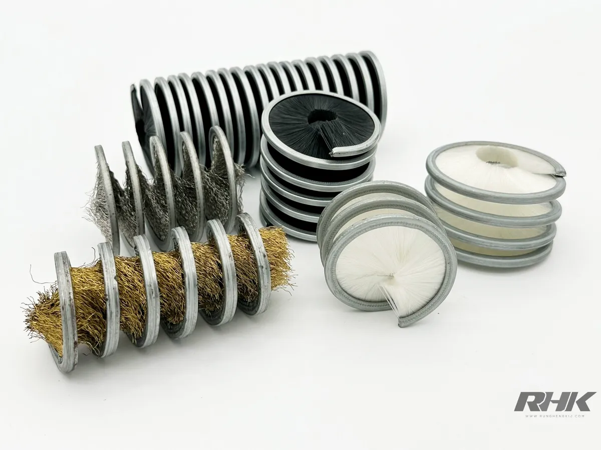 แปรงคอยล์ขนหันเข้าใน Inward Spiral Brush