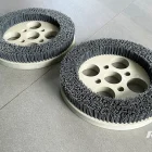 แปรงถ้วยขนไนลอนผสมสารขัด Abrasive Cup Brush