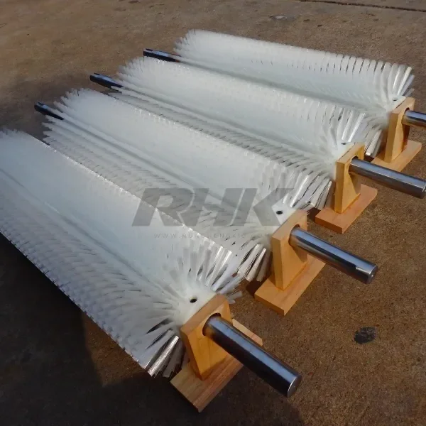 แปรงลูกกลิ้ง ปัดสายพาน Belt roller brush