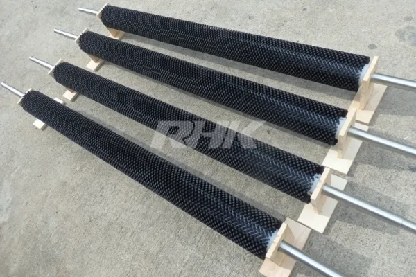 แปรงลูกกลิ้งปัดสายพาน Belt roller brush