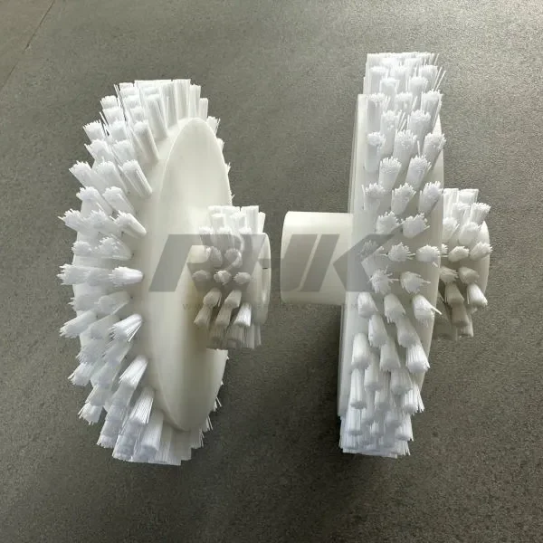 White NY Circular Brush - Made as order