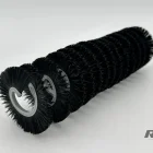 แปรงสปริง,คอยล์ขนไนลอนสีดำ Coil Brush / Spring Bore Brush