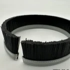 แปรงแถบทรงรูปถ้วยขนไนลอนสีดำ Cup-shaped strip brush