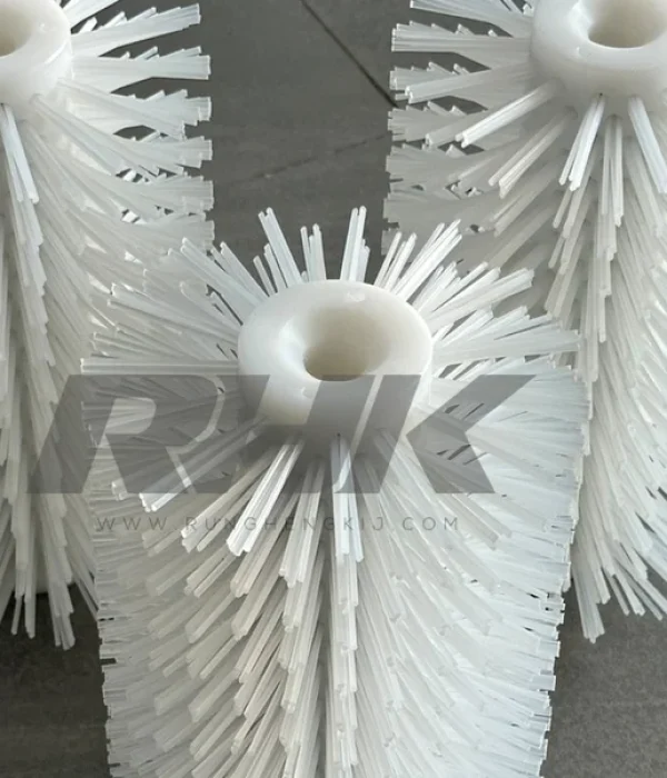 แปรงลูกกลิ้งขนไนลอน White nylon roller brush
