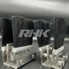 แปรงแถบแกนและปีกอลูมิเนียมรุ่นพิเศษ Strip brush with aluminum profile Special edition