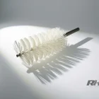 แปรงแยงท่อขนไนลอนสีขาว (Male Thread) Tube Brush with Male Thread