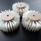 แปรงล้อแกนไม้ Wooden handle wheel brush
